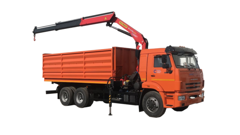 Автомобиль Самосвал КАМАЗ 43118 (6х6) с КМУ Fassi F80А.0.22