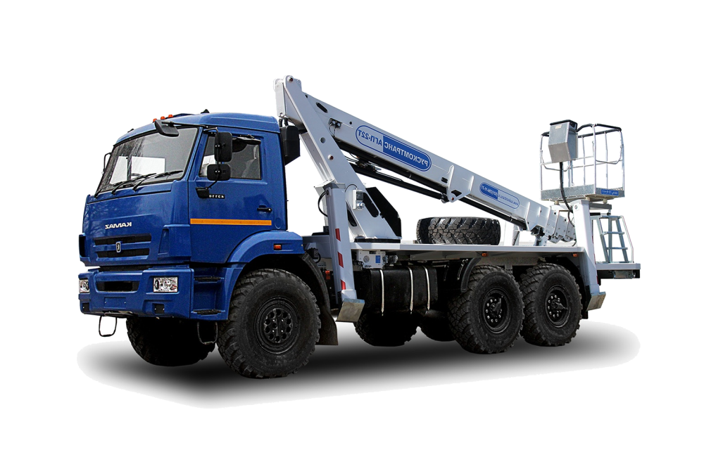 Автомобиль Автовышка Клинцы АГП-45-9К на шасси КАМАЗ 43118