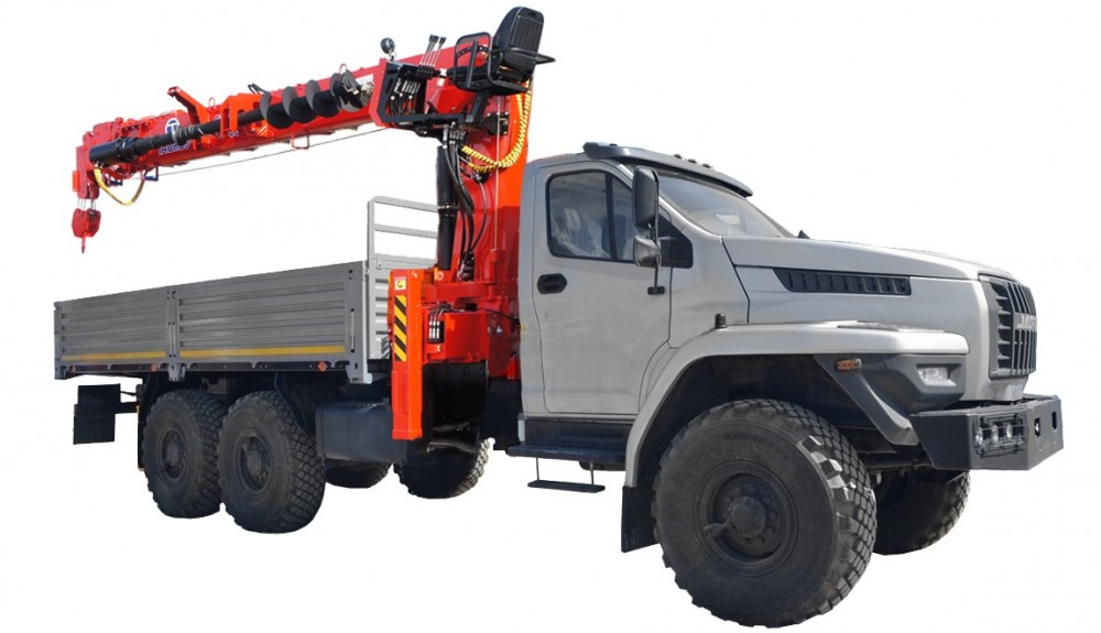 Бурильно-крановая установка Taurus 086A на базе бортового URAL NEXT