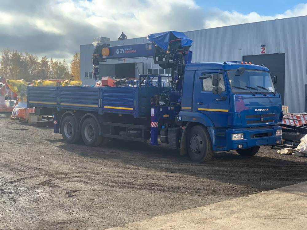 АВТОМОБИЛЬ БОРТОВОЙ КАМАЗ 65117 С КМУ DONGYANG SS1926-II