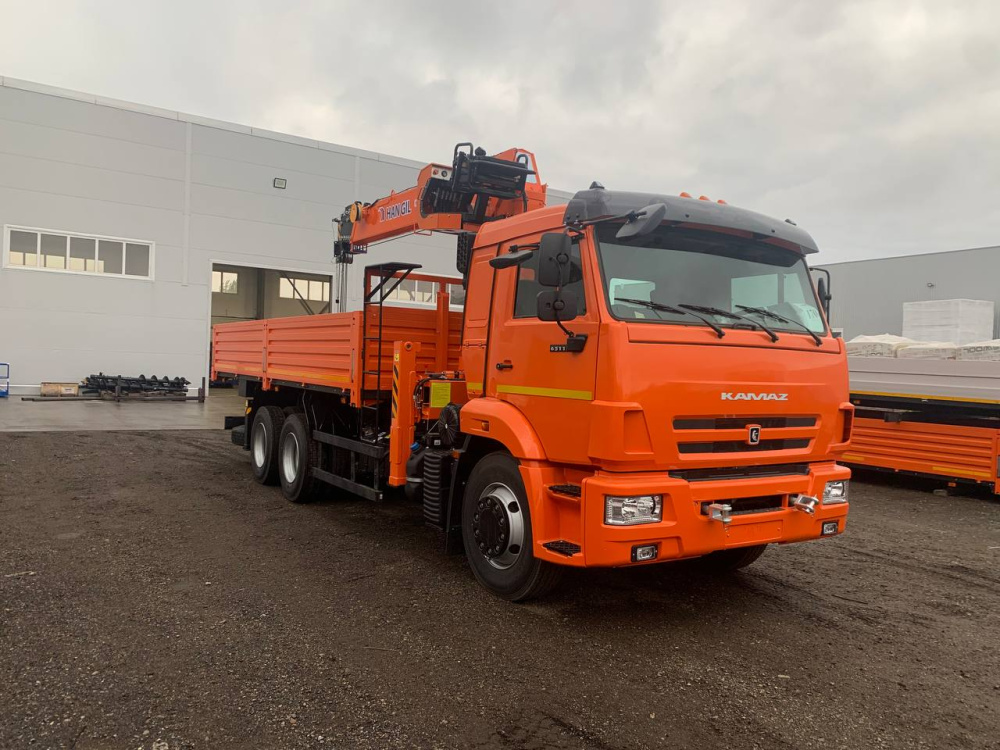 АВТОМОБИЛЬ БОРТОВОЙ КАМАЗ 65115 С КМУ HANGIL HGC 976