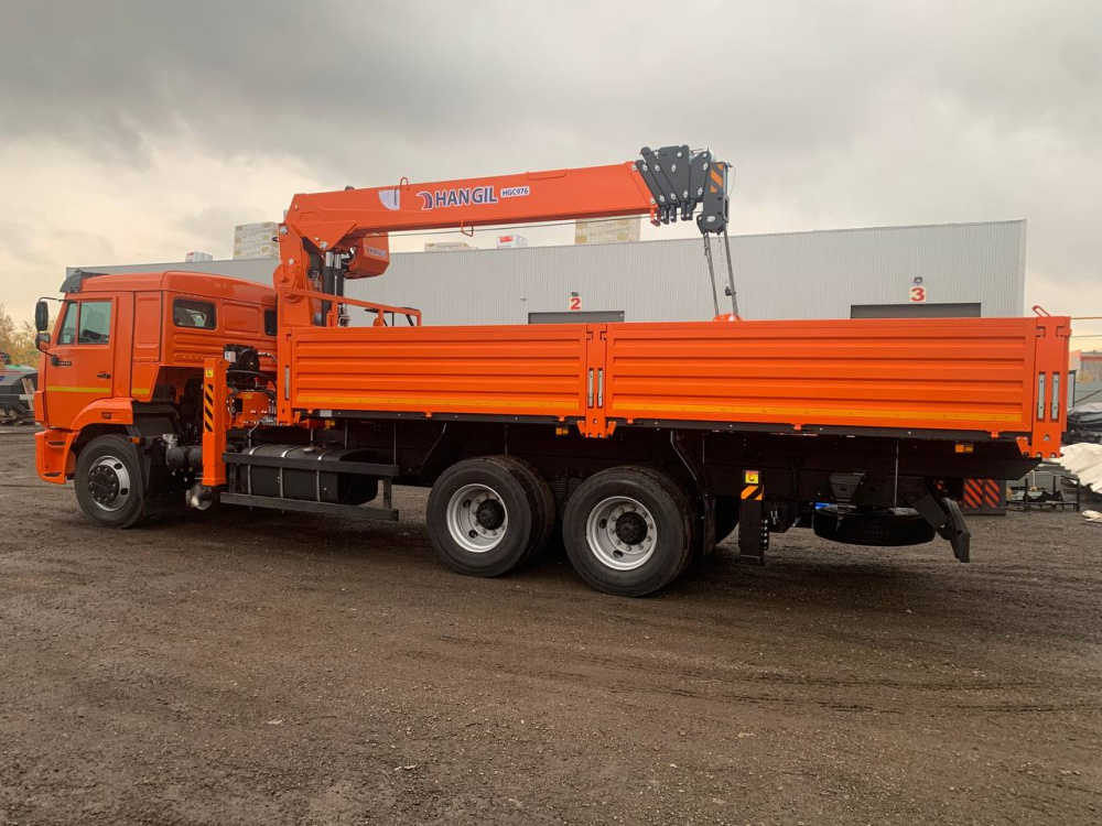 АВТОМОБИЛЬ БОРТОВОЙ КАМАЗ 65115 С КМУ HANGIL HGC 756