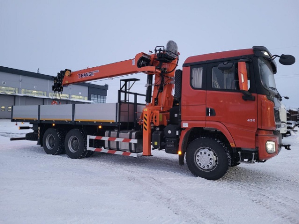 Бортовой Shacman 6x4 c КМУ HANGIL HGC 1235