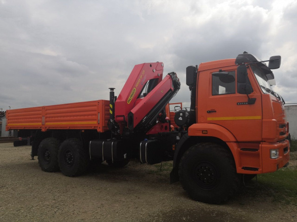 АВТОМОБИЛЬ БОРТОВОЙ КАМАЗ 43118 С КМУ ИНМАН ИМ 320