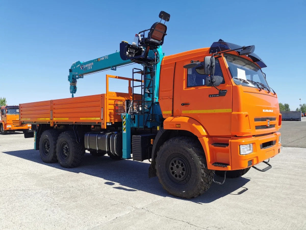 АВТОМОБИЛЬ БОРТОВОЙ КАМАЗ 43118 C КМУ HKTC HLC 7016