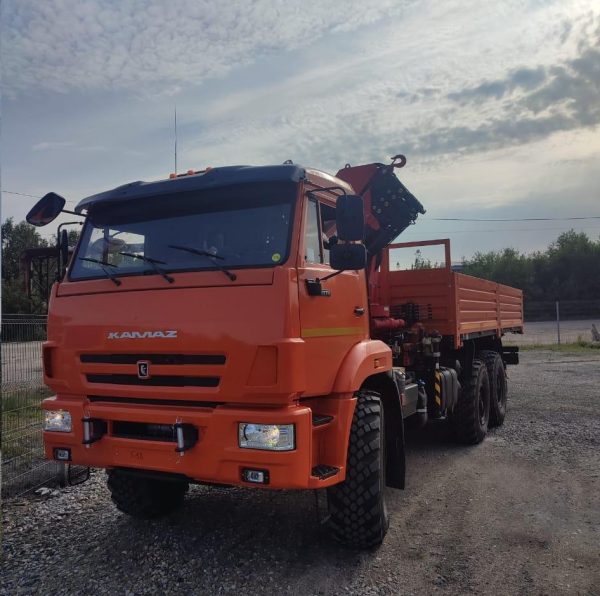 БОРТОВОЙ КАМАЗ 43118 С КМУ SUNHUNK 238