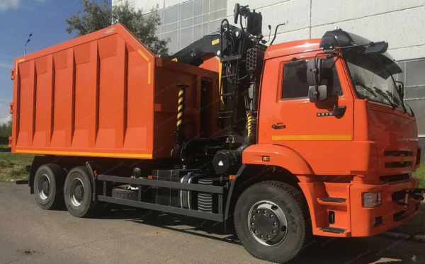 АВТОМОБИЛЬ ЛОМОВОЗ КАМАЗ-6520 С ГМУ VM10-74
