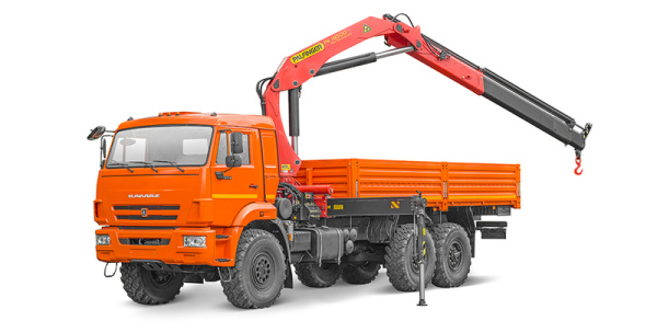 Автомобиль Бортовой КАМАЗ 4308 с КМУ Fassi F40В.0.22