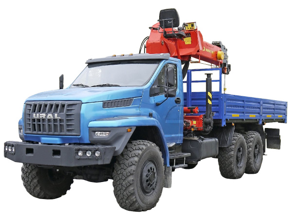 Бортовой Урал Next 4320 c КМУ ИНМАН IT 150