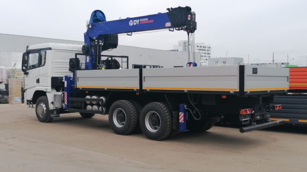 Бортовой Shacman 6x4 c КМУ DY (DongYang) SS2036