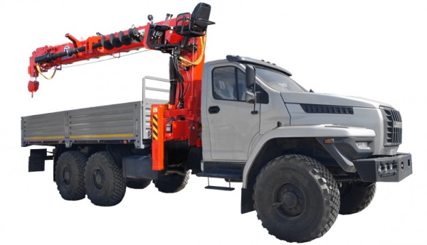 Бурильно-крановая установка Taurus 086A на базе бортового URAL NEXT
