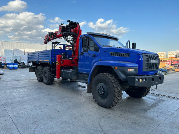 Бортовой Урал Next 4320 c кму УММаш 816Т с буром