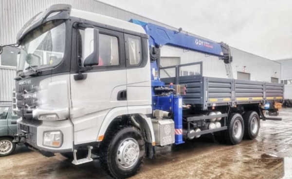 Бортовой Shacman 6x4 c КМУ DY (DongYang) SS1926 II