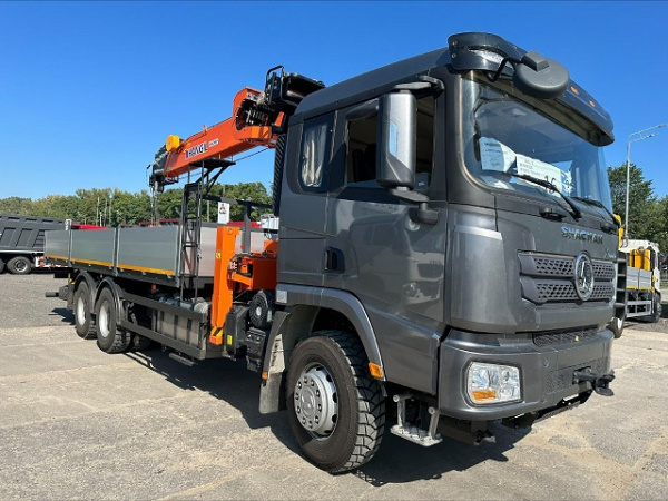 Бортовой Shacman 6x4 c КМУ HANGIL HGC 986