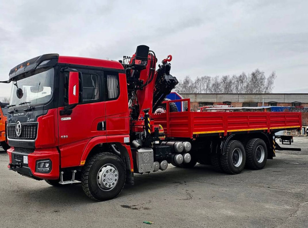 Бортовой Shacman 6x4 c КМУ SunHunk К-238