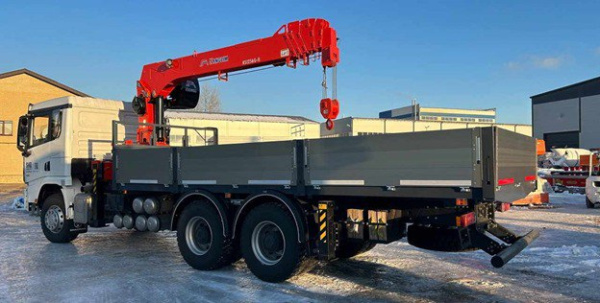 Бортовой Shacman 6x4 c КМУ Kanglim KS 1256 GII