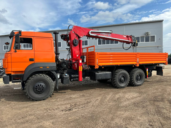 Бортовой Урал-М 4320-4972 бескапотный c КМУ HORYONG HRS 216