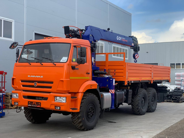 АВТОМОБИЛЬ БОРТОВОЙ КАМАЗ 43118 C КМУ DONGYANG SS 1414