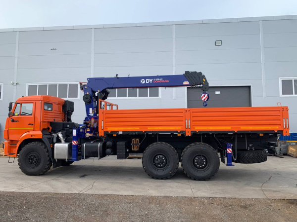 АВТОМОБИЛЬ БОРТОВОЙ КАМАЗ 43118 C КМУ DONGYANG SS 2037