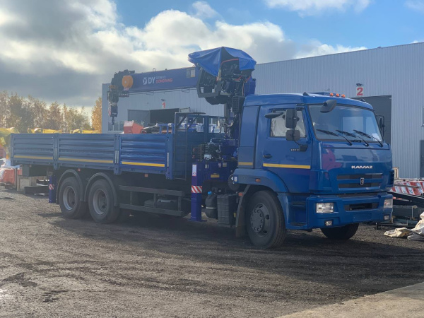 АВТОМОБИЛЬ БОРТОВОЙ КАМАЗ 65117 С КМУ DONGYANG SS 1956 ACE