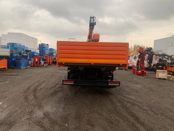 АВТОМОБИЛЬ БОРТОВОЙ КАМАЗ 65115 С КМУ HANGIL HGC 756