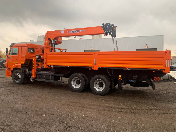АВТОМОБИЛЬ БОРТОВОЙ КАМАЗ 65115 С КМУ HANGIL HGC 515