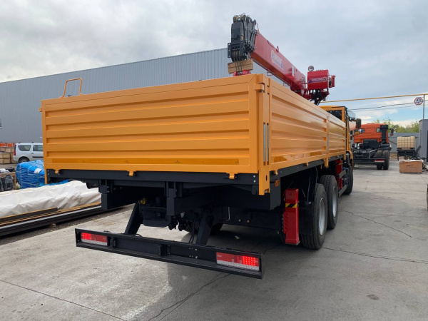 АВТОМОБИЛЬ БОРТОВОЙ КАМАЗ 65115 С КМУ HORYONG HRS 216