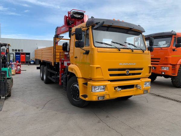 АВТОМОБИЛЬ БОРТОВОЙ КАМАЗ 65115 С КМУ HORYONG HRS 206