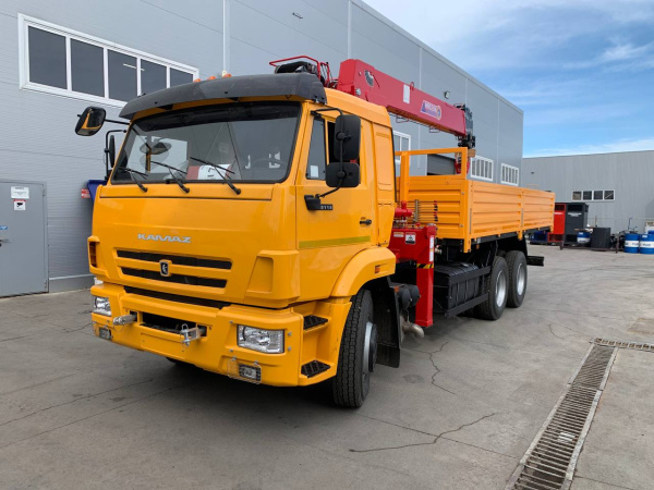 АВТОМОБИЛЬ БОРТОВОЙ КАМАЗ 65115 С КМУ HORYONG HRS 217