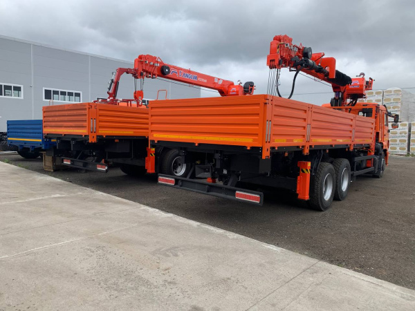 АВТОМОБИЛЬ БОРТОВОЙ КАМАЗ 65115 С КМУ KANGLIM KS 2057