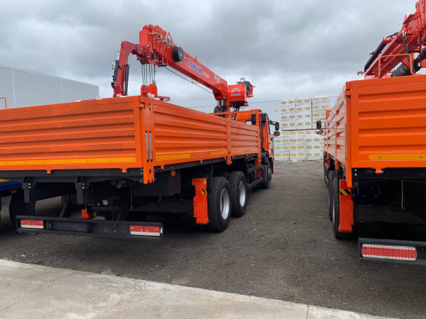 АВТОМОБИЛЬ БОРТОВОЙ КАМАЗ 65115 С КМУ KANGLIM KS 1256 G-II