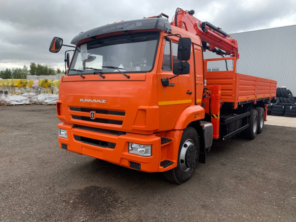 АВТОМОБИЛЬ БОРТОВОЙ КАМАЗ 65115 С КМУ KANGLIM KS 2057