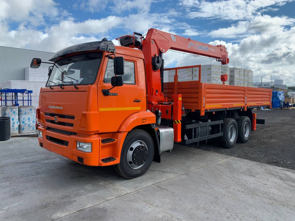 АВТОМОБИЛЬ БОРТОВОЙ КАМАЗ 65115 С КМУ KANGLIM KS 1256 G-II