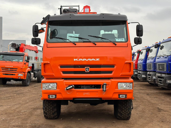 АВТОМОБИЛЬ БОРТОВОЙ КАМАЗ 43118 C КМУ KANGLIM KS 2057