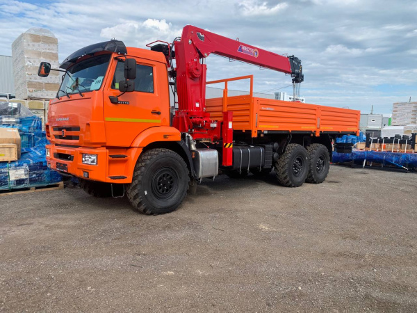 АВТОМОБИЛЬ БОРТОВОЙ КАМАЗ 43118 C КМУ HORYONG HRS 216