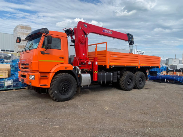 АВТОМОБИЛЬ БОРТОВОЙ КАМАЗ 43118 C КМУ HORYONG HRS 217