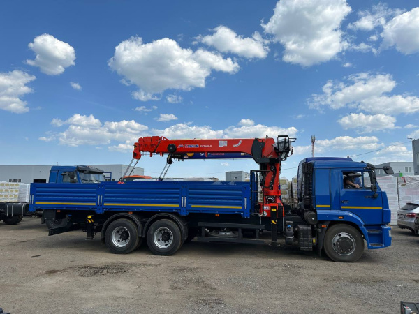 АВТОМОБИЛЬ БОРТОВОЙ КАМАЗ 65117 С КМУ KANGLIM KS 2057