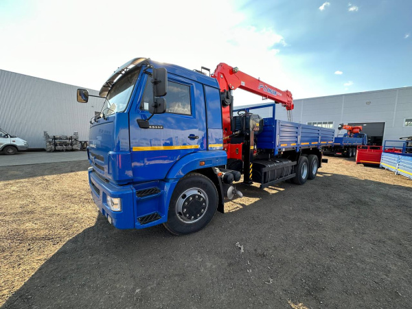 АВТОМОБИЛЬ БОРТОВОЙ КАМАЗ 65117 С КМУ KANGLIM KS 1256 G-II