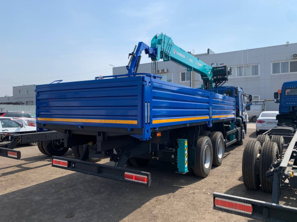 АВТОМОБИЛЬ БОРТОВОЙ КАМАЗ 65117 С КМУ HKTC HLC 7016