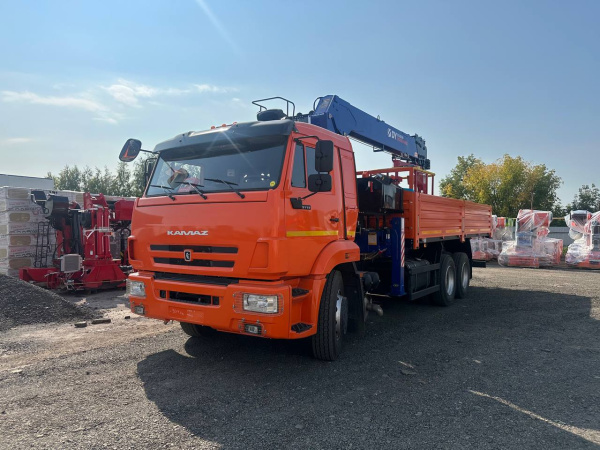 АВТМОБИЛЬ БОРТОВОЙ КАМАЗ 65115 С КМУ DONG YANG 2037