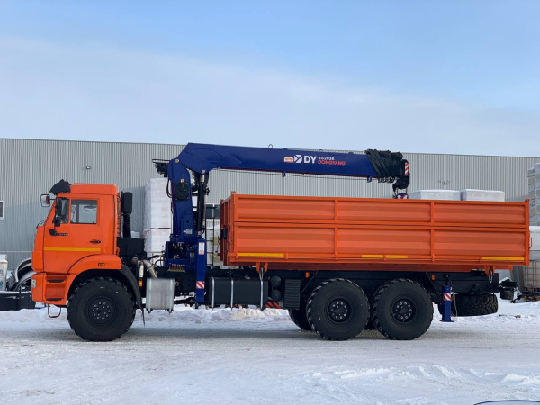 АВТОМОБИЛЬ САМОСВАЛ КАМАЗ 43118 C КМУ DONGYANG SS 2036