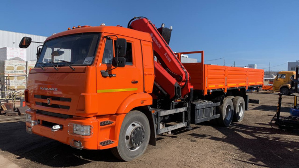 АВТОМОБИЛЬ БОРТОВОЙ КАМАЗ-65115 С КМУ SUNHUNK 238-4