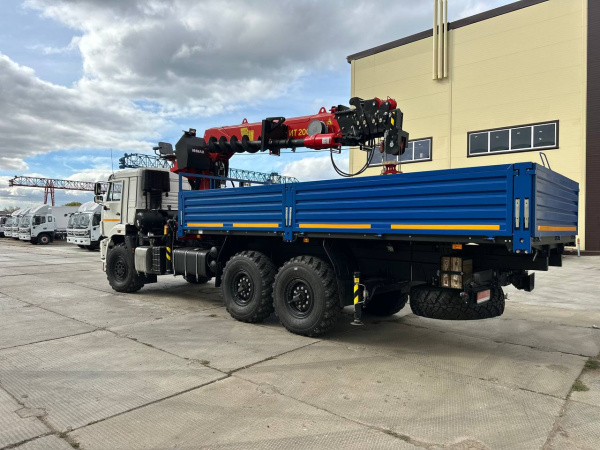 БУРИЛЬНО КРАНОВАЯ МАШИНА КАМАЗ-43118 с КМУ ИНМАН ИТ-200