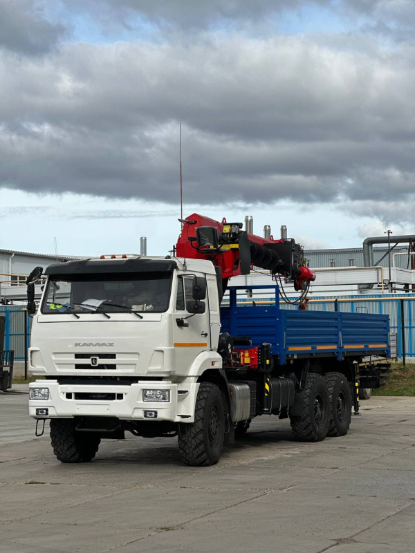 БУРИЛЬНО КРАНОВАЯ МАШИНА КАМАЗ-43118 с КМУ ИНМАН ИТ-200