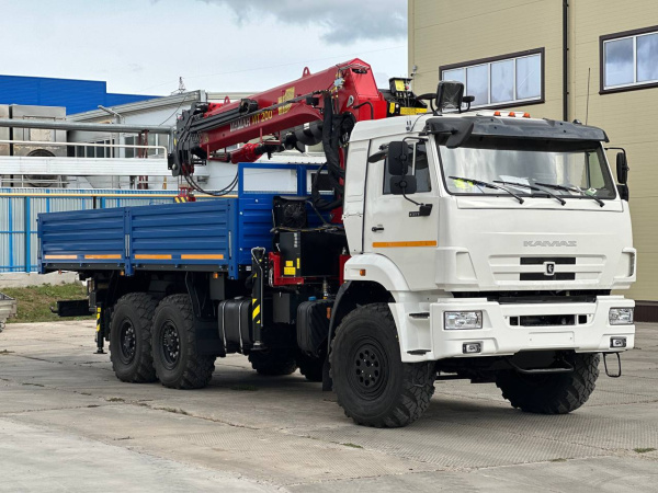 БУРИЛЬНО КРАНОВАЯ МАШИНА КАМАЗ-43118 с КМУ ИНМАН ИТ-200