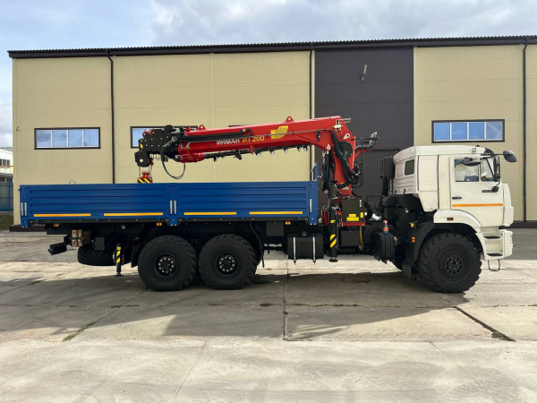 БУРИЛЬНО КРАНОВАЯ МАШИНА КАМАЗ-43118 с КМУ ИНМАН ИТ-200