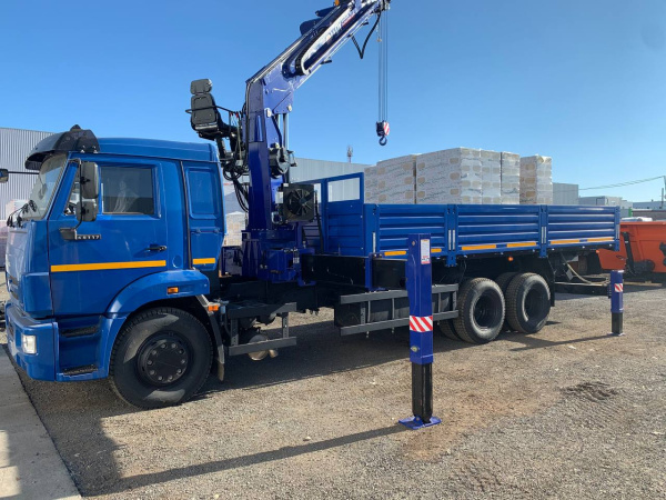 АВТОМОБИЛЬ БОРТОВОЙ КАМАЗ 65117 С КМУ DONG YANG 2036 С БУРОВЫМ ОБОРУДОВАНИЕМ