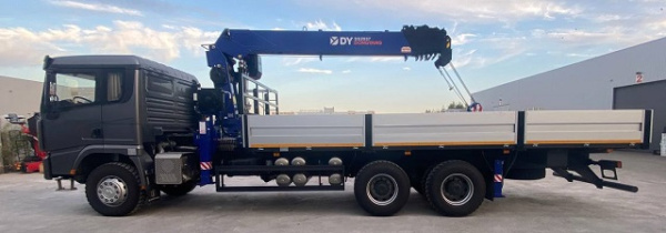 Бортовой Shacman 6x4 c КМУ DY (DongYang) SS2037