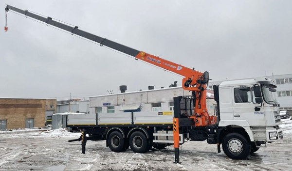 Бортовой Shacman 6x4 c КМУ HANGIL HGC 756