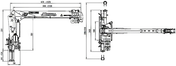 КМУ XCMG SQS 125-4